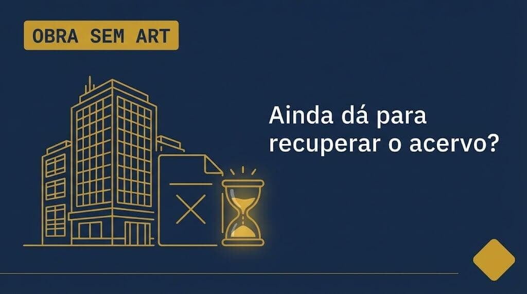 Fiz a obra e não emiti a ART. Ainda consigo o atestado?