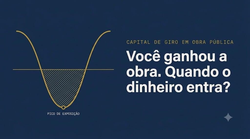 Você ganhou a obra. Agora, quando o dinheiro entra?